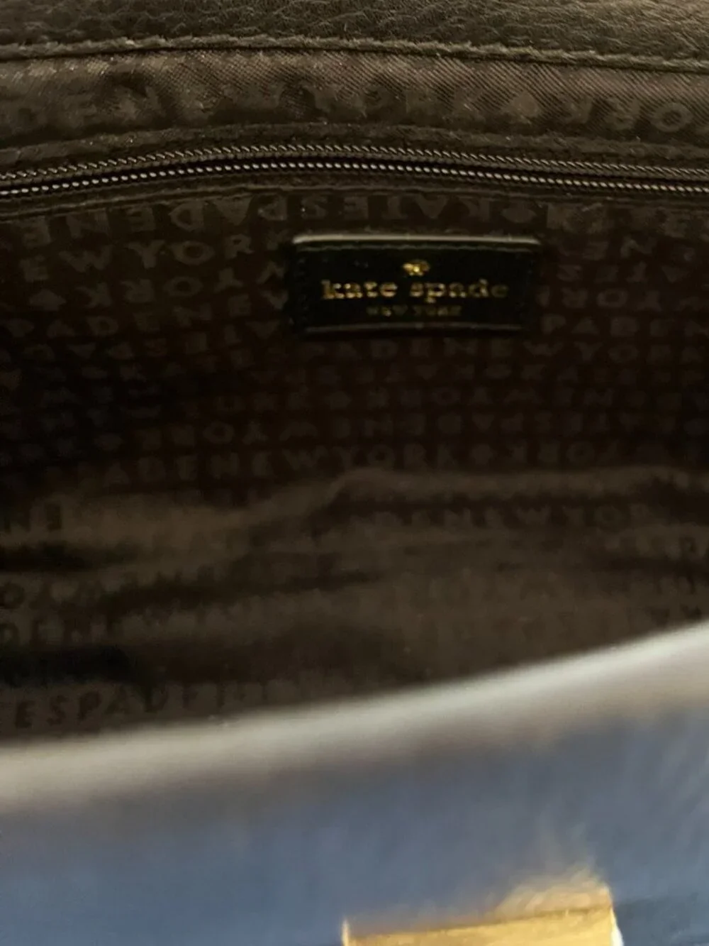 Kate Spade Lr Madison Willow Flap Black Saffiano Leather Crossbody Bag
